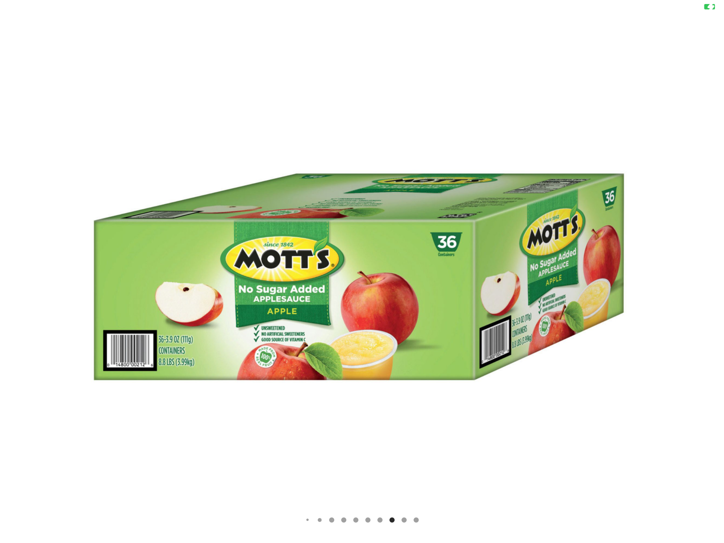 Mott’s apple sauce