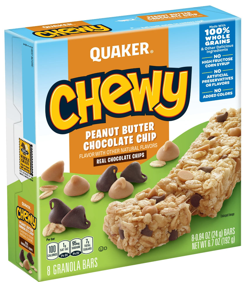 Quakers chewy, granola bar