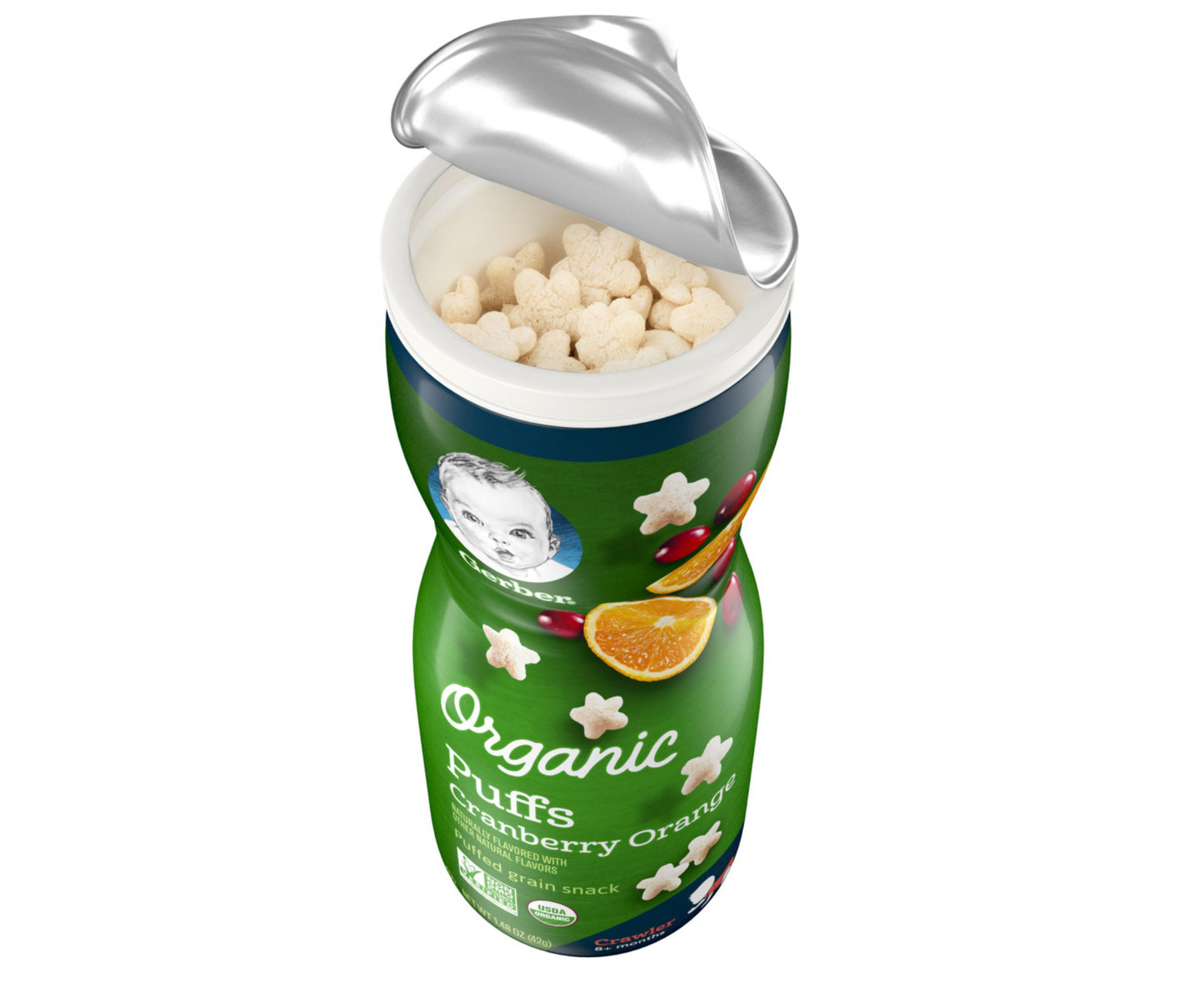 Gerber organic puffs