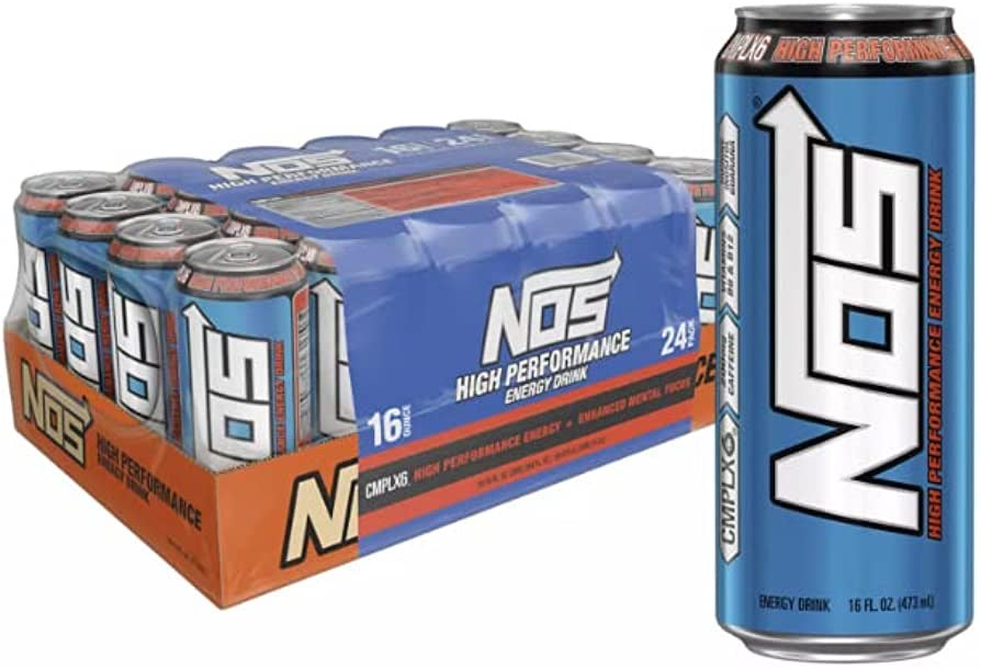 Nos high performance energy drink 473 ml