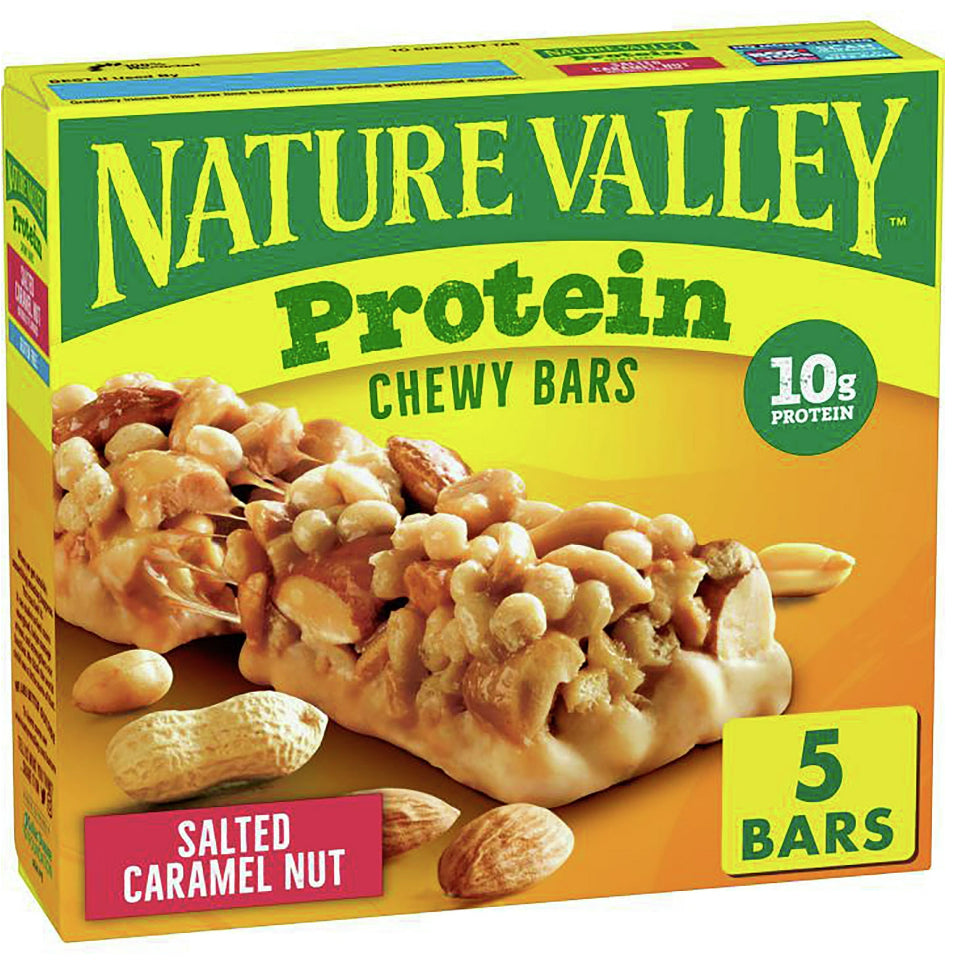 Nature Valley, chewy, protein, granola bars