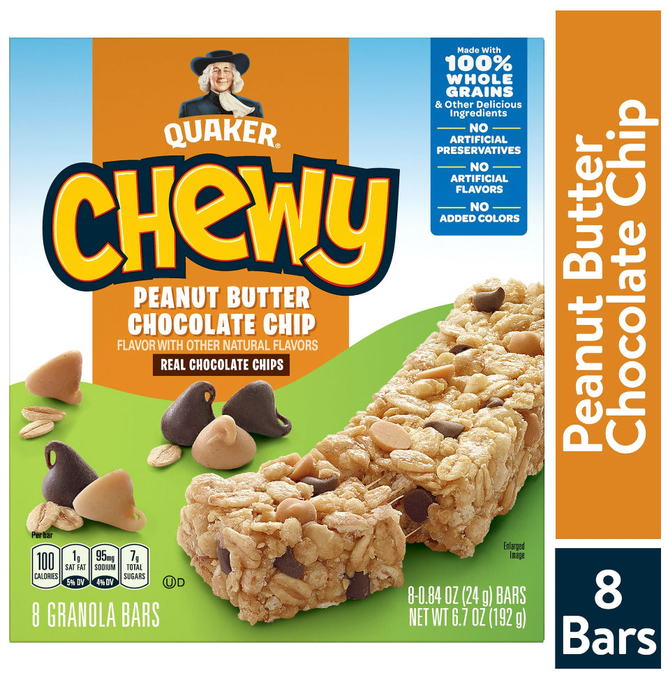 Quakers chewy, granola bar