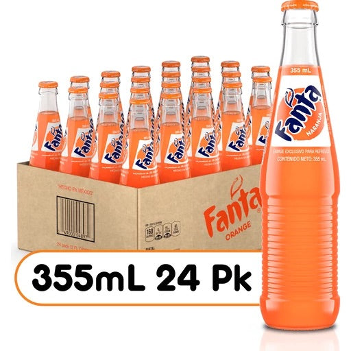 Fanta glass bottles 355ml