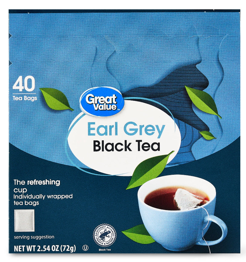 Earl grey Black tea 40 pack