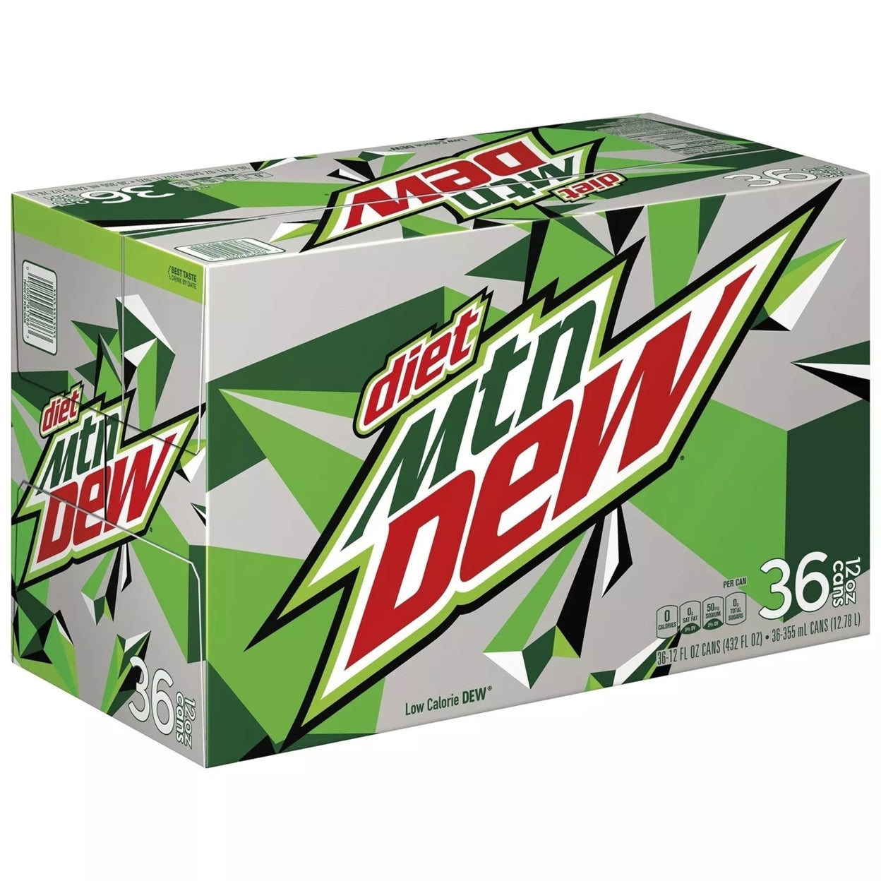 diet Mtn Dew 36 pack