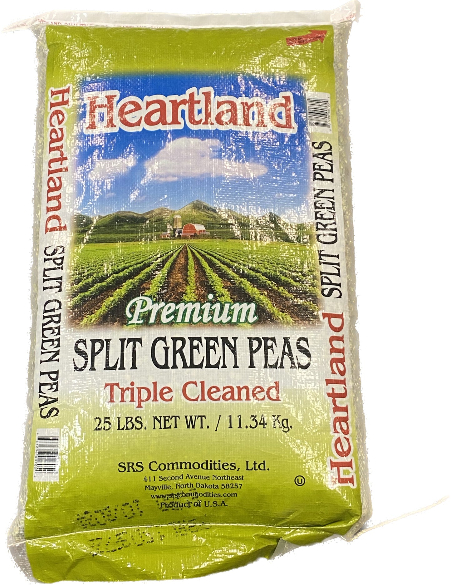 Split Green peas 25lbs