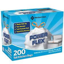 Power flex Garbage bags (200 bags)