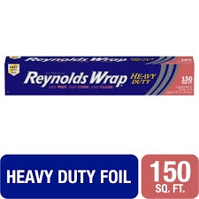 Tin Foil Reynolds wrap 18” 150 sq.ft