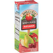 Apple & Eve juice box