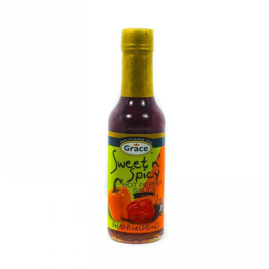 Sweet & Spicy Hot Pepper Sauce Jamaica